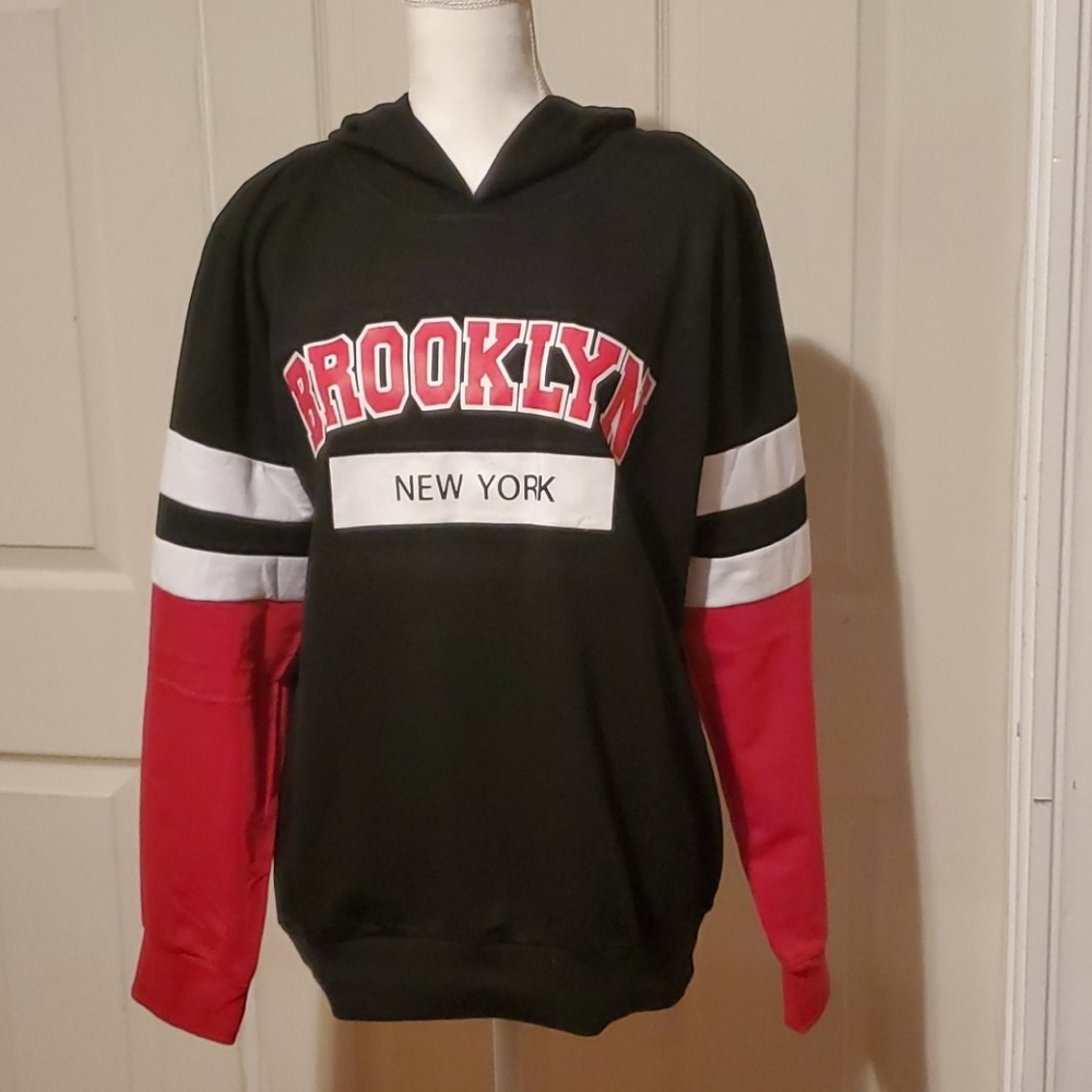 Womens Brooklyn New York hoodie sweatshirt